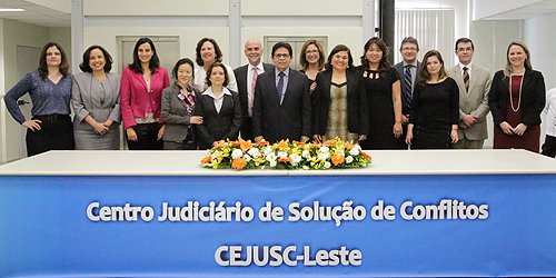 Inauguração do Centro Judiciário de Solução de Conflitos da Zona Leste